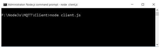 client before receiving message